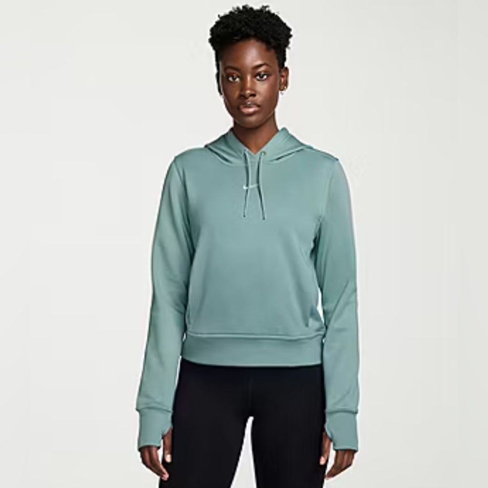 NWT Nike Women’s Therma-FIT One Active Hoodie Pocket Sweatshirt Cannon Green XXL